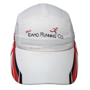 Shu's Idaho Running Co. Slideback 5 Panel Hat White One Size Headsweats